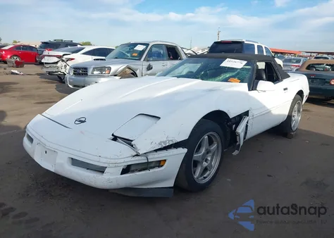 1996 Chevrolet Corvette из США, поврежденный, VIN 1G1YY3252T5110019